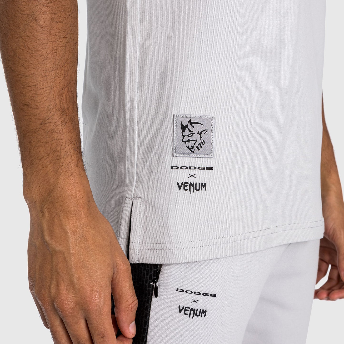 Venum x Dodge Demon 170 Polo da uomo - Grigio