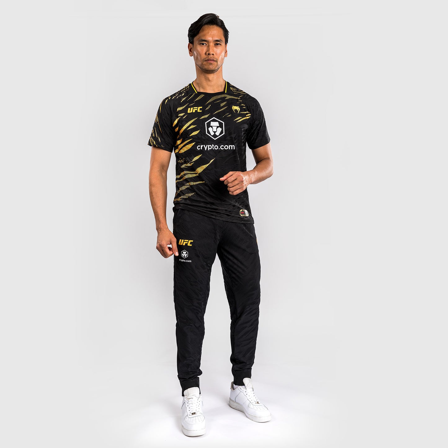 UFC Fusion by Venum Personalizzati Authentic Fight Night Maglietta Dry Tech per Uomo - Campione