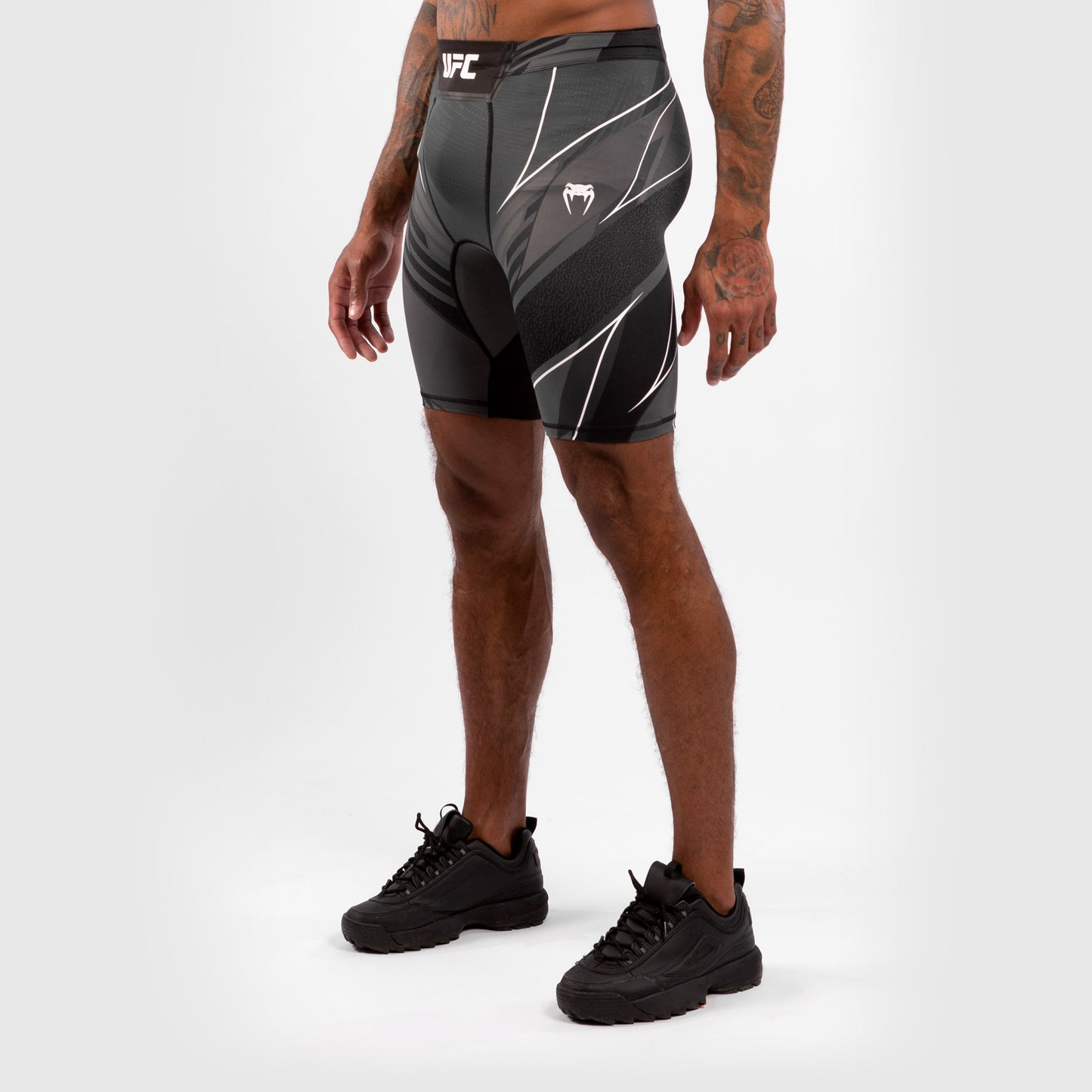 Pantaloncini da Vale Tudo Uomo UFC Venum Authentic Fight Night - Vestibilità Lunga - Nero