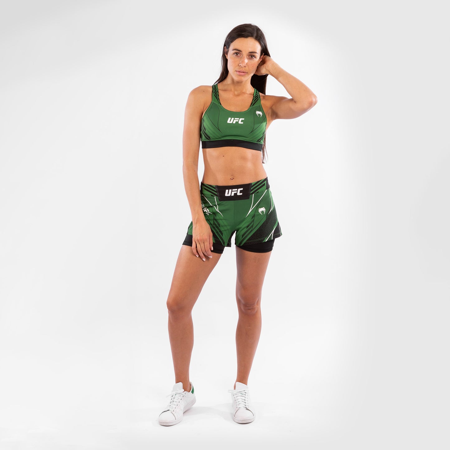 Reggiseno Sportivo Donna UFC Venum Authentic Fight Night - Verde
