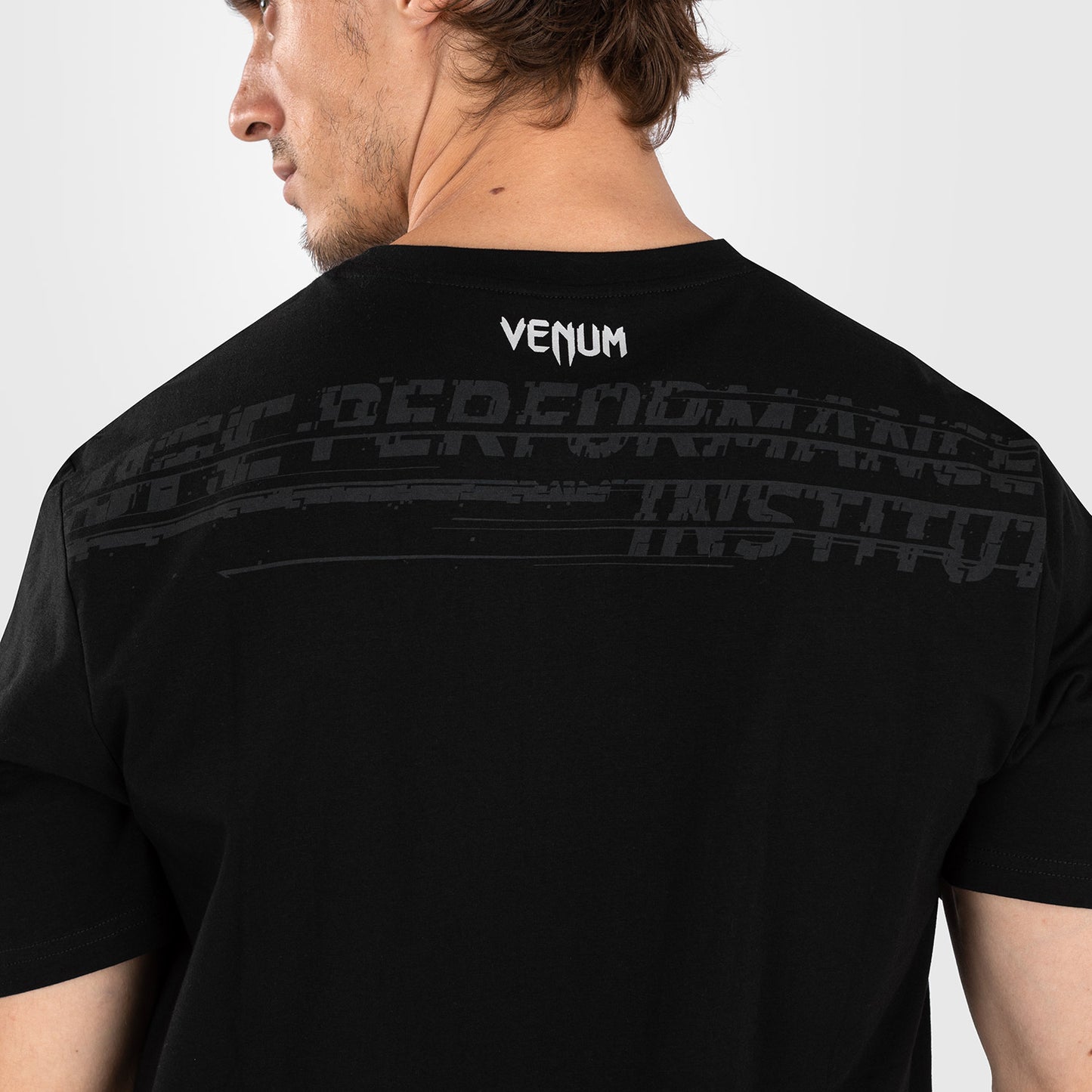 UFC Venum Performance Institute 2.0 Maglietta a maniche corte da Uomo - Nero/Rosso