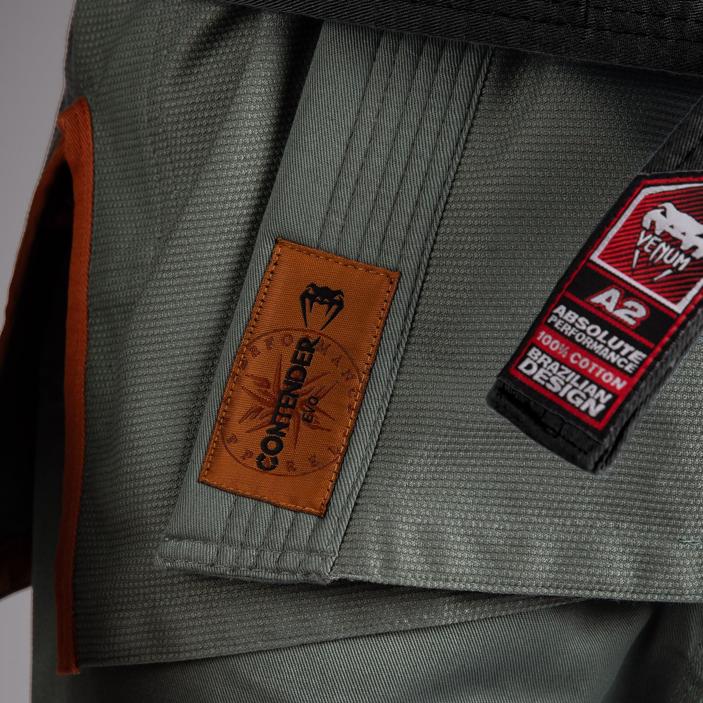 Venum Contender Evo 2.0 Gi Brazilian Jiu Jitsu 380g - Deep Forest Green