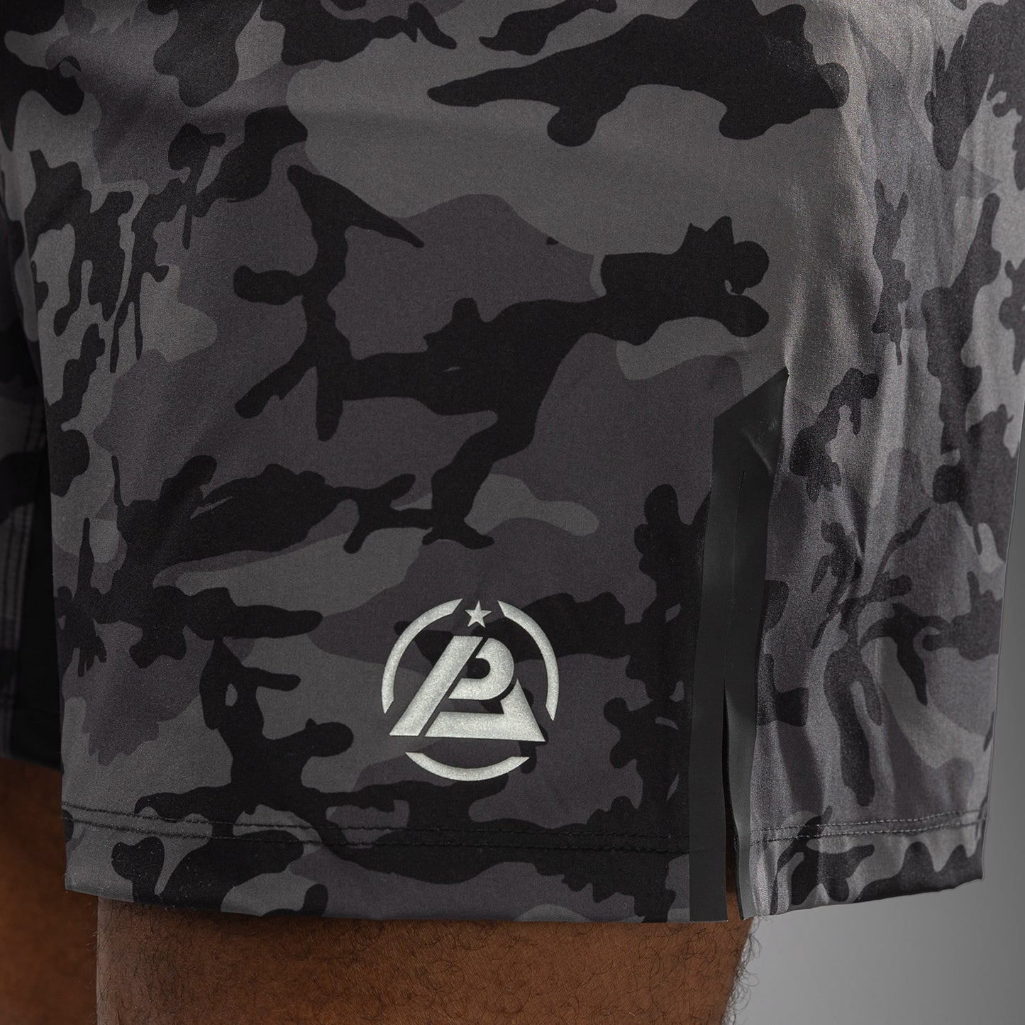 Venum x Polaris Pantaloni da Combattimento - Nero/Grigio Tempesta