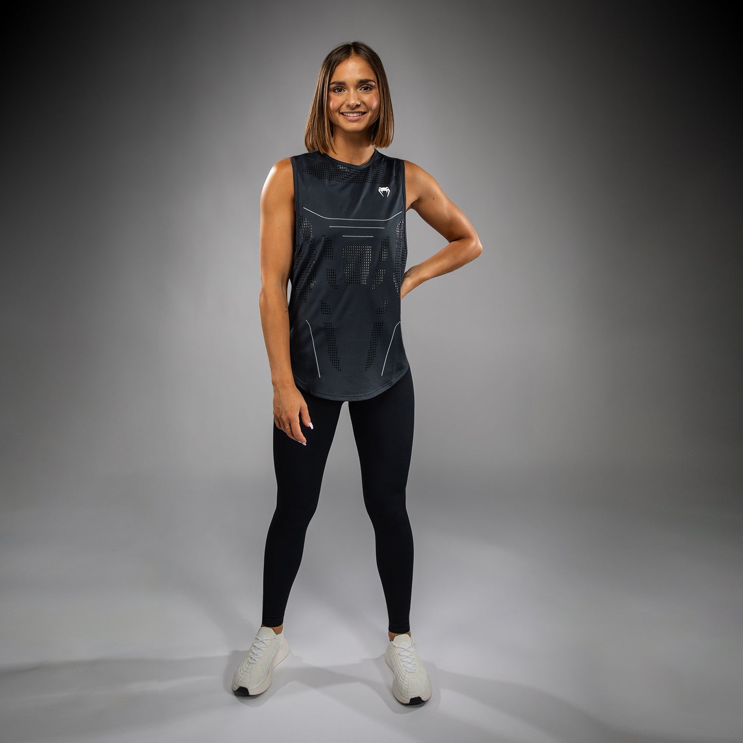 Venum Technical 3.0 Canotta Dry Tech da Donna - Storm Grey