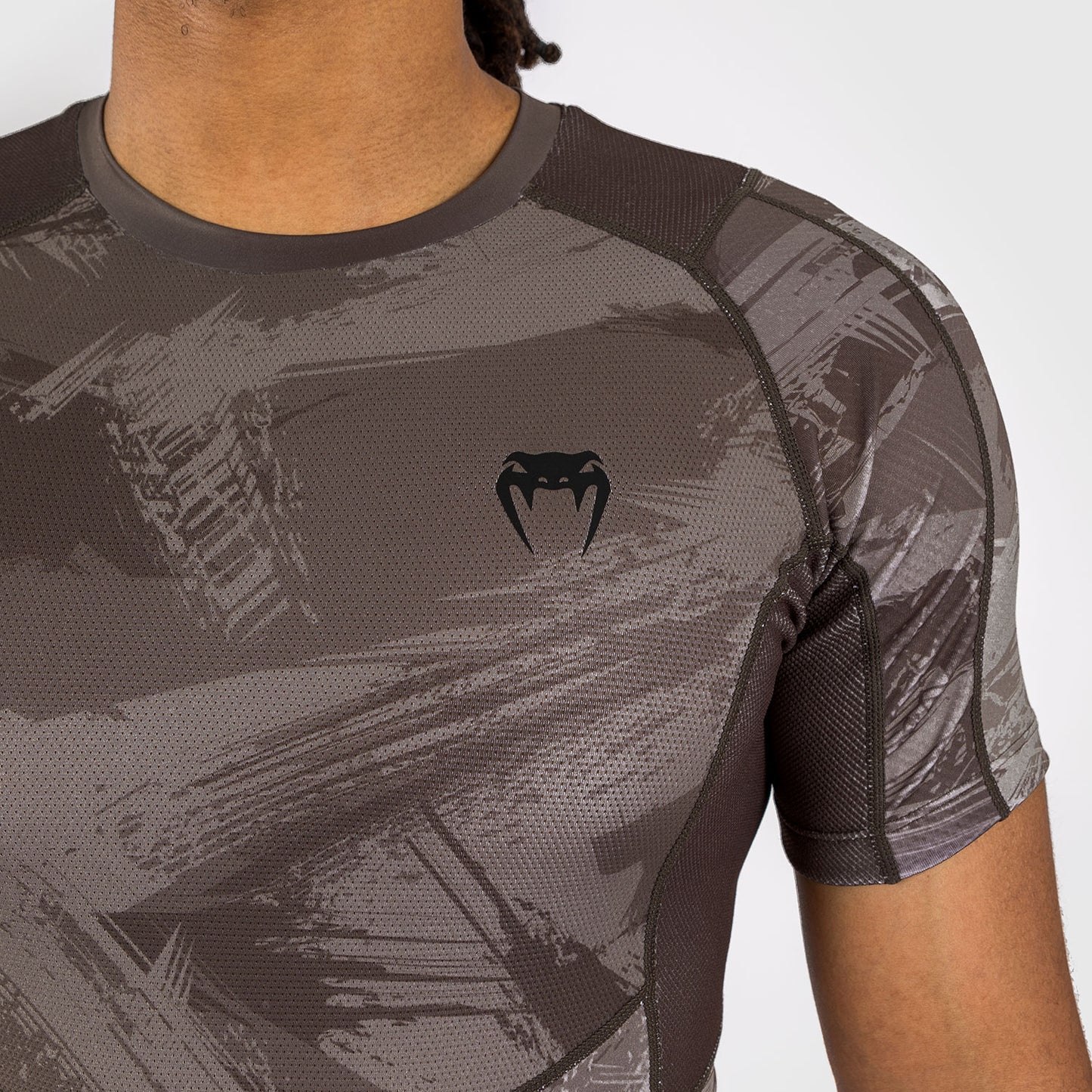 Venum Electron 3.0 Rashguard a manica corta - Sabbia