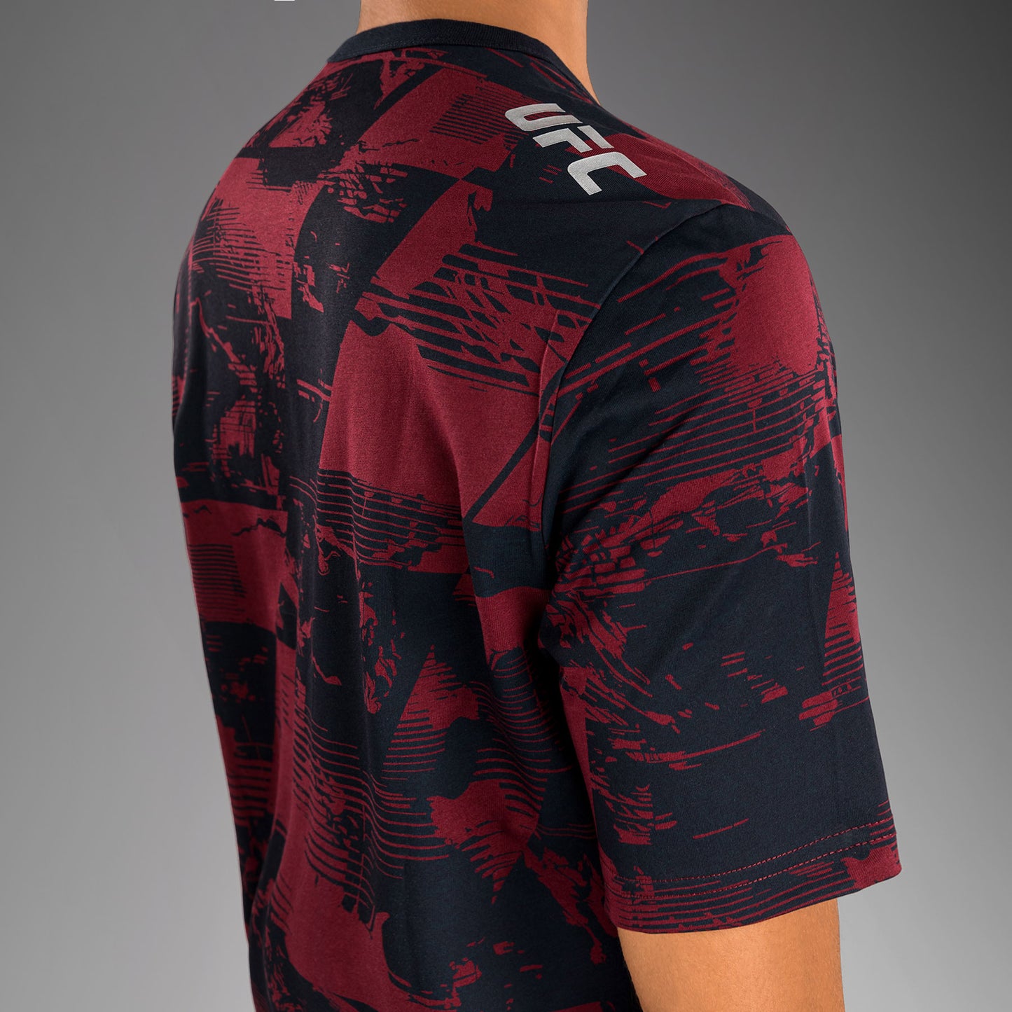 UFC Zenith by Venum Authentic Fight Week T-shirt maniche corte Donna - Blu navy/Bordeaux/Argento