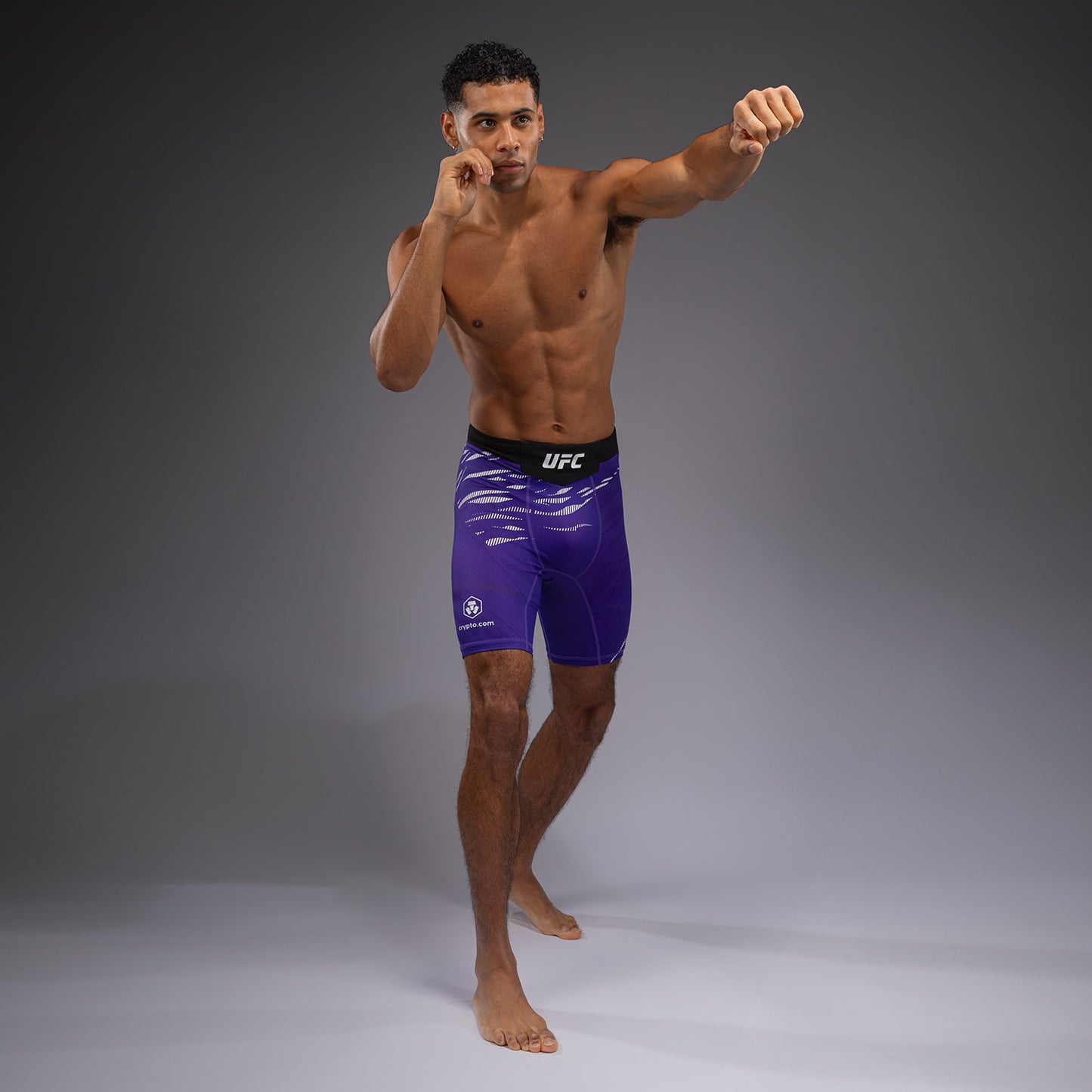 UFC Fusion by Venum Authentic Fight Night Pantaloncini a compressione - Viola