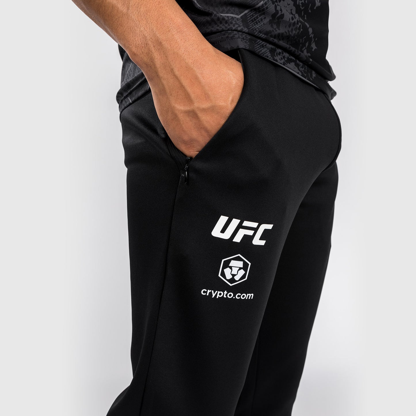 UFC Adrenaline by Venum Authentic Fight Night Pantaloni Walkout da Uomo - Nero