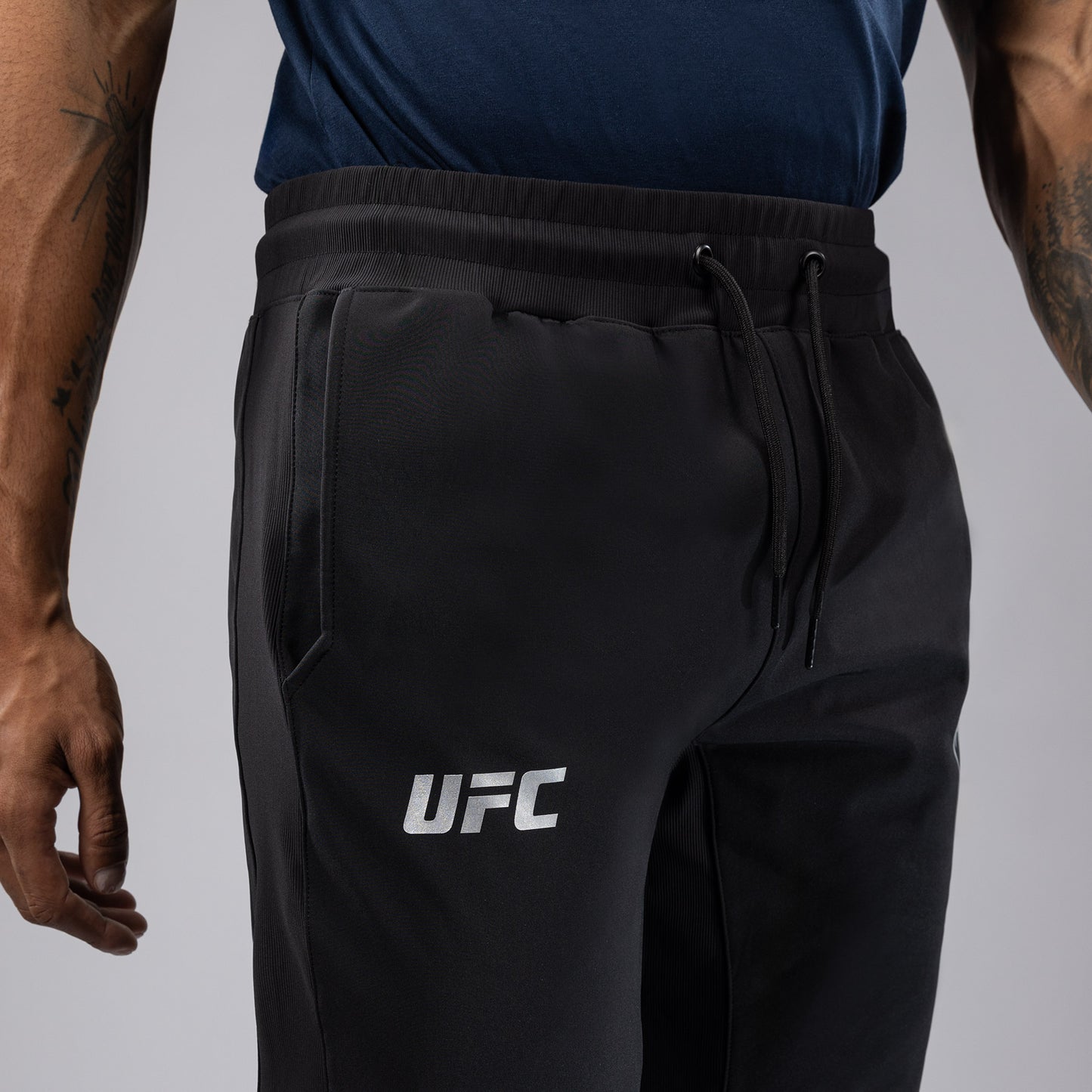 UFC Fusion by Venum Fight Week Uomo Pantalone da Uomo - Nero