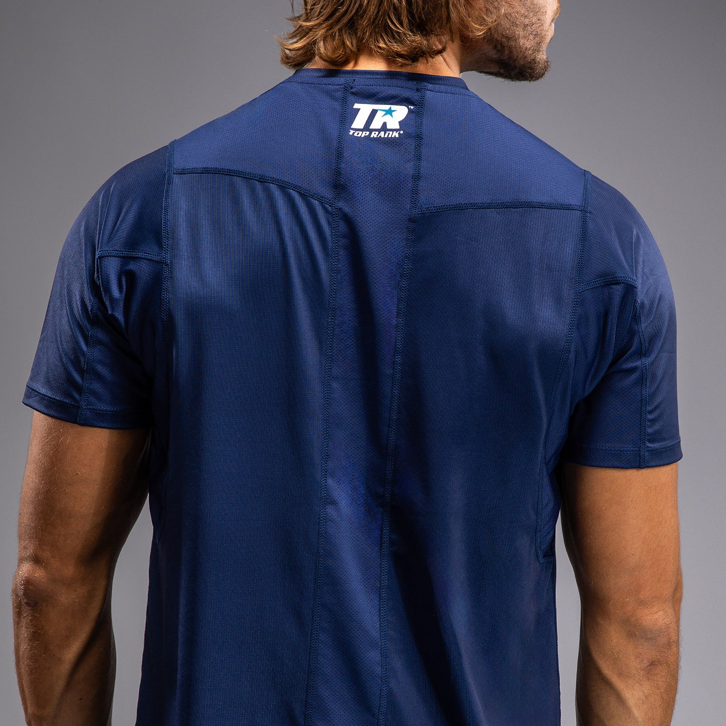 Venum x Top Rank Original Maglietta Dry tech da Uomo - Blu Navy