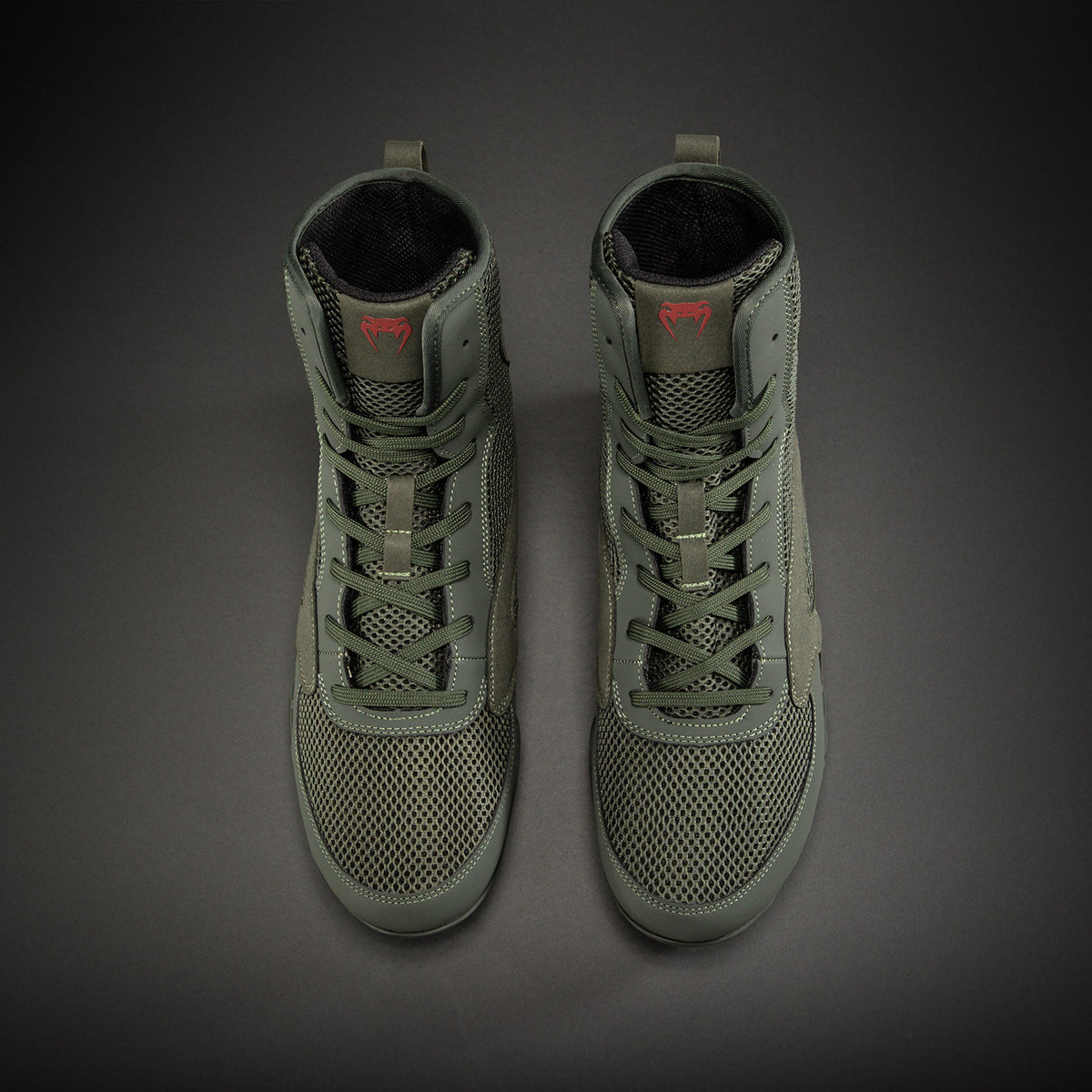Venum Contender Scarpe da boxe - Kaki/Rosso