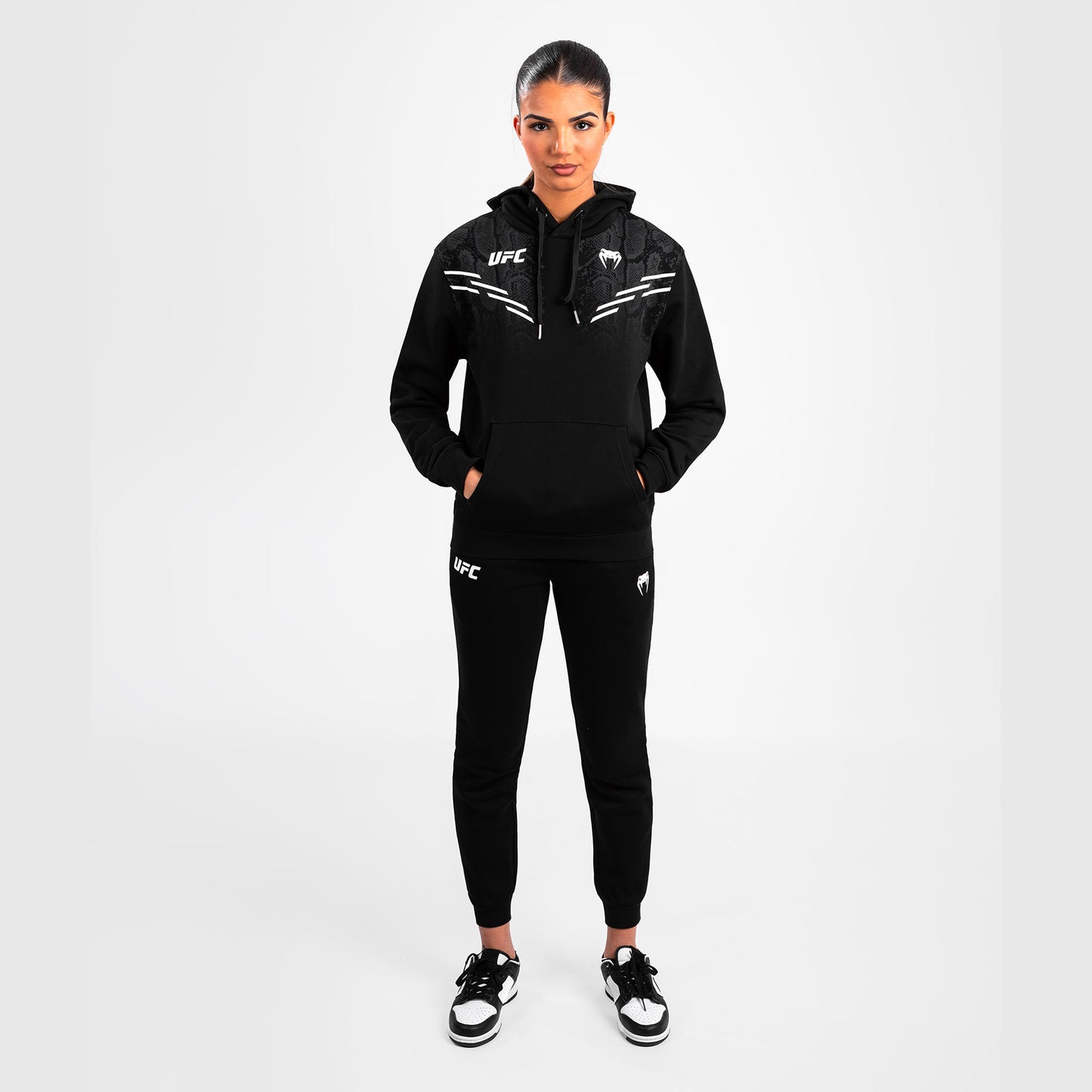 UFC Adrenaline by Venum Replica Felpa con cappuccio da Donna - Nero