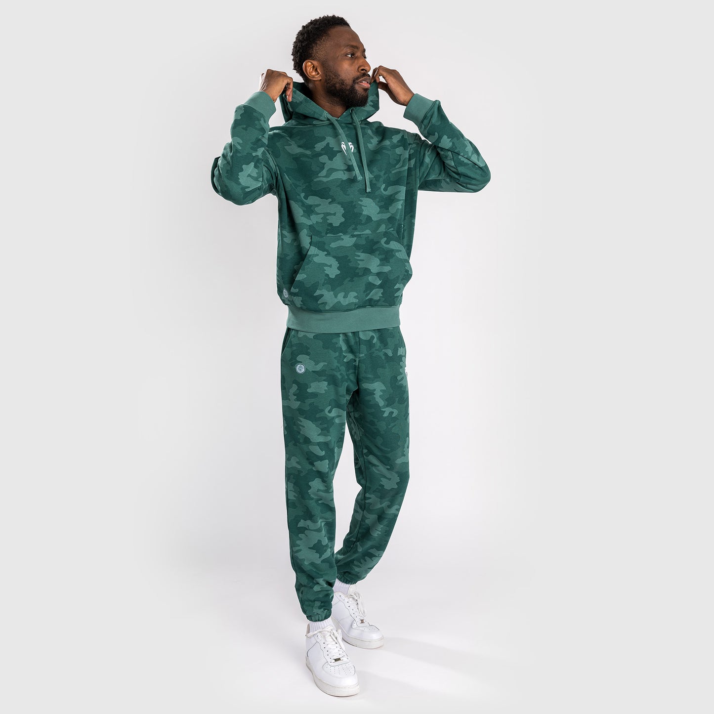 Venum Vortex XL Felpa con cappuccio da Uomo - Camo Turchese