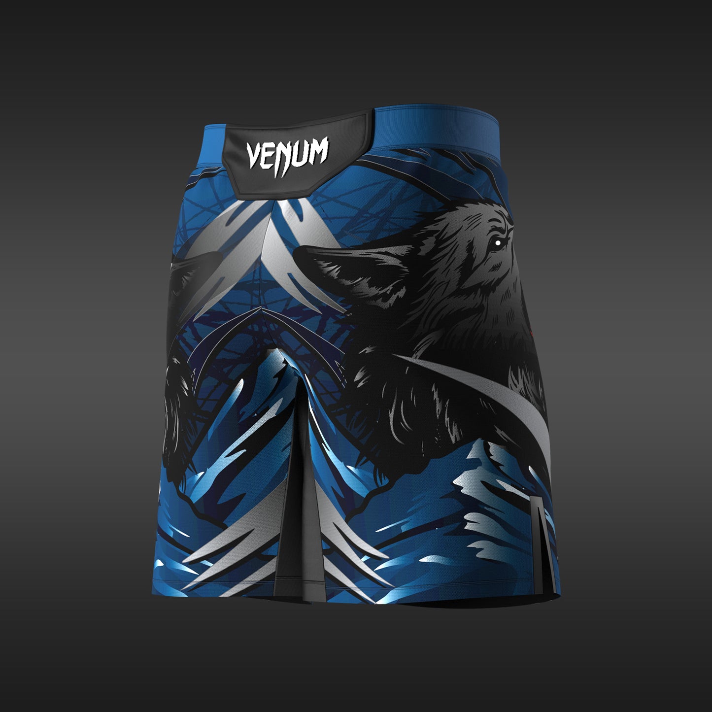 UFC Unrivaled by Venum Khamzat Chimaev Pantaloncini da combattimento lunghi da uomo - Blu