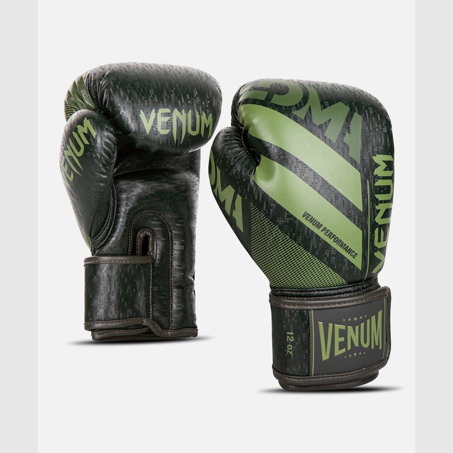 Guantoni da boxe Venum Loma Commando Edition - Nero / Verde