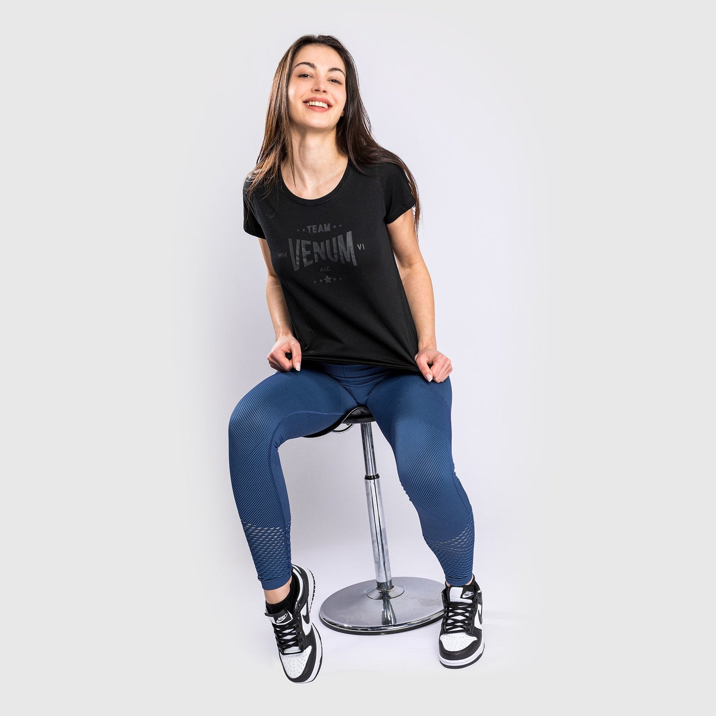Maglietta Venum Team 2.0 - Donna - Nero