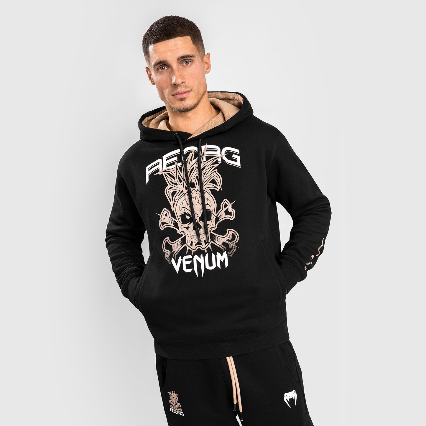 Felpa con cappuccio Venum Reorg - Nera