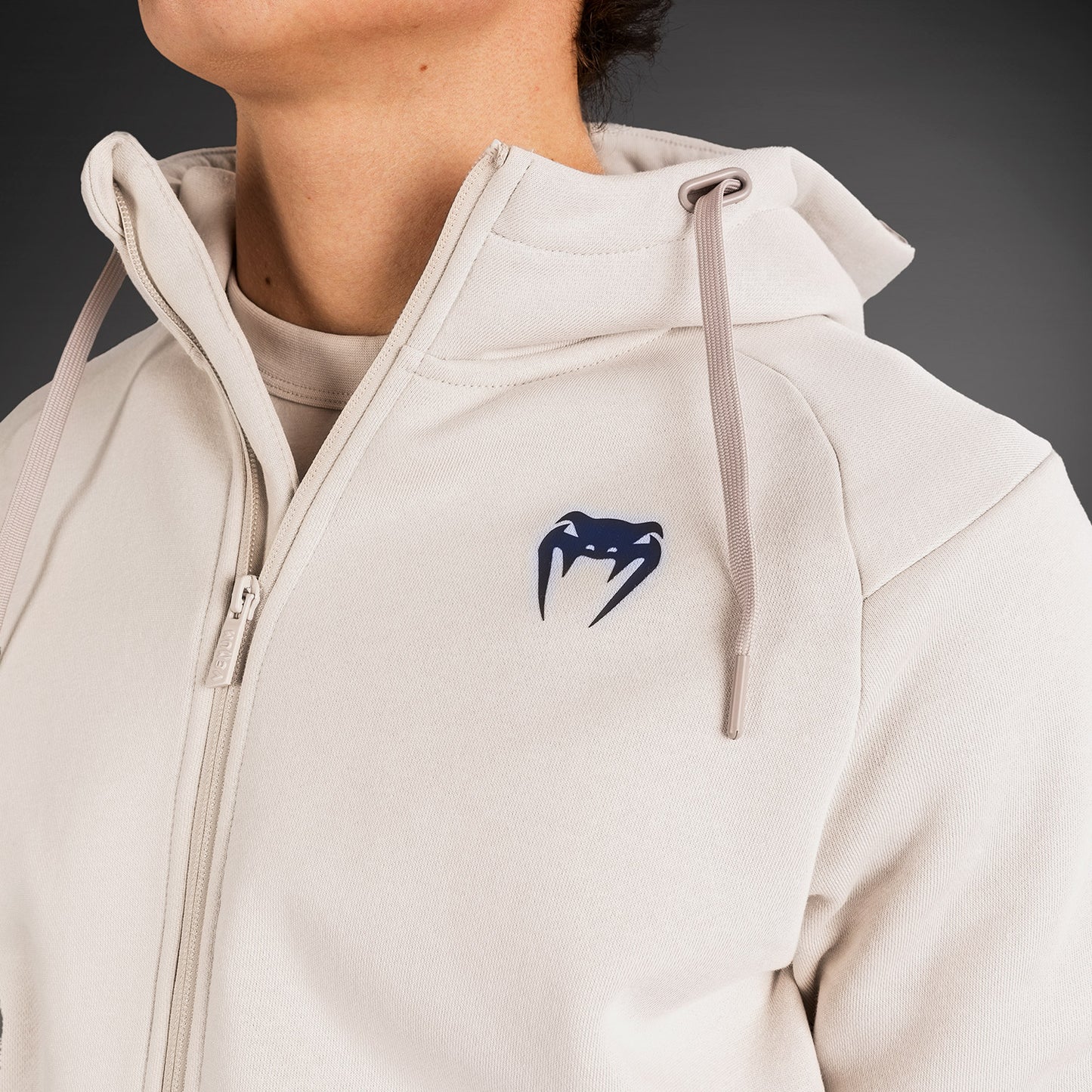 Venum Strikeland Felpa con cappuccio e zip intera - Grigio