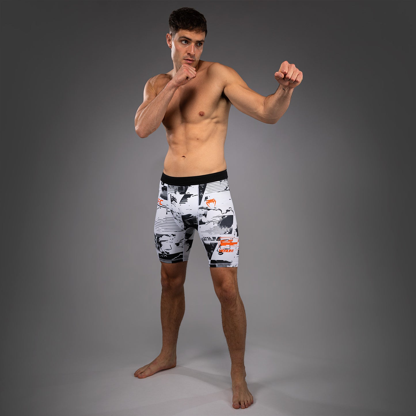 UFC Zenith by Venum Authentic Fight Week Pantaloncini Vale Tudo Performance Uomo - Bianco