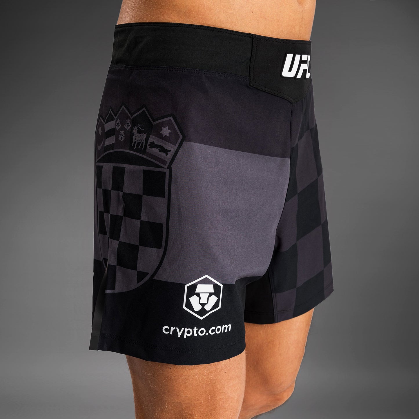 UFC Unrivaled by Venum Stipe Miocic Pantaloni Corti da Combattimento Fit Uomini - Nero
