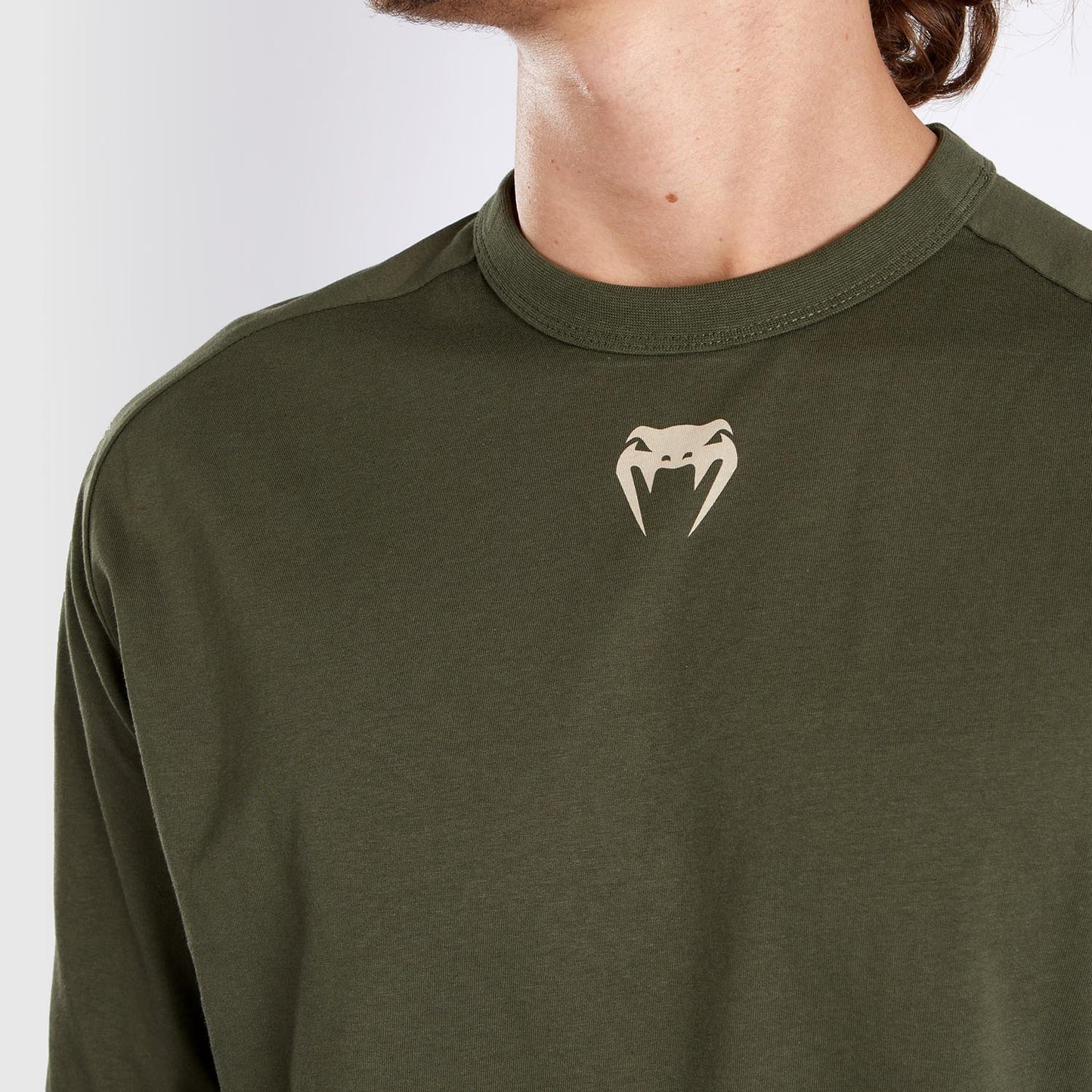 UFC Adrenaline by Venum Fight Week Maglietta a maniche lunghe da Uomo - Khaki