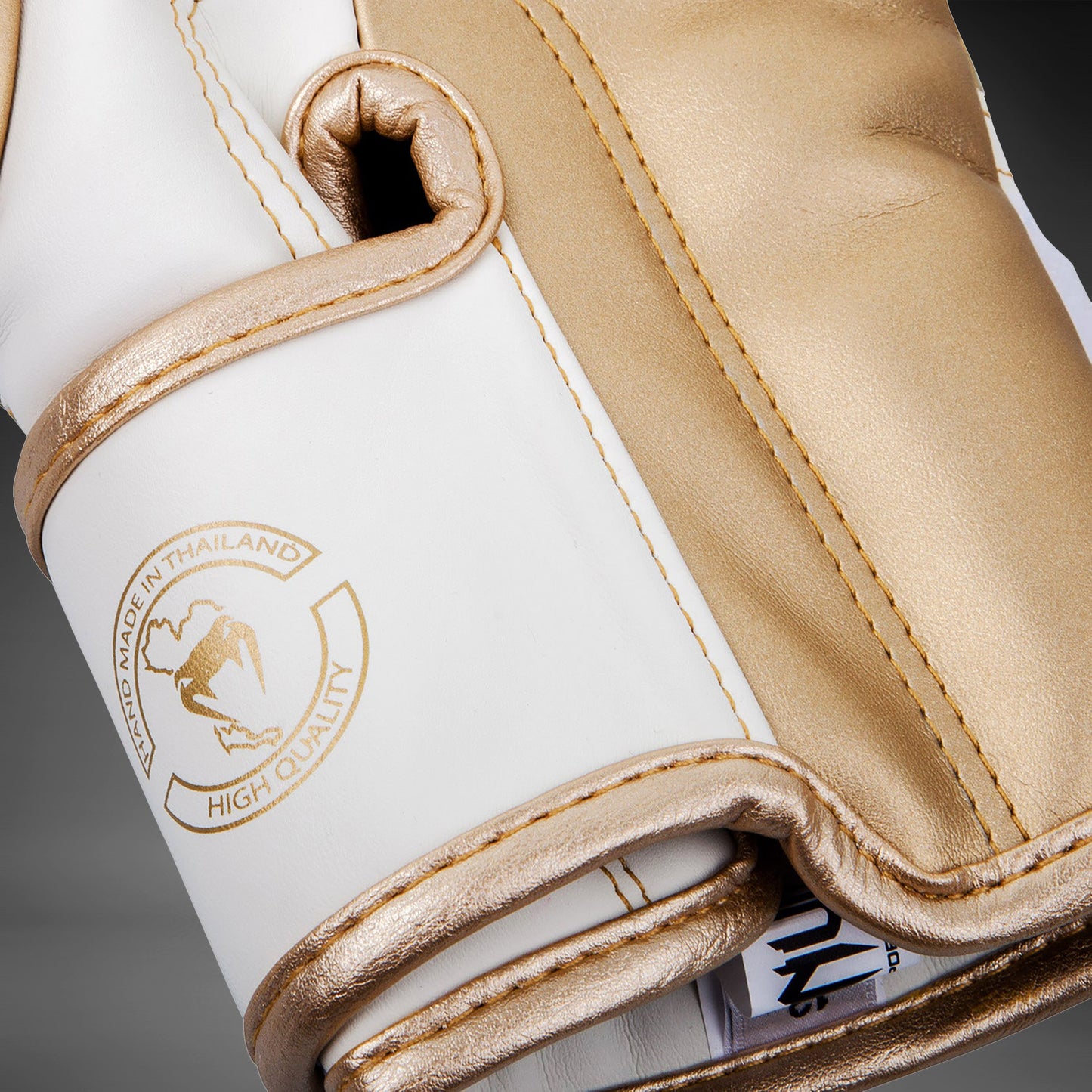 Guantoni da boxe Venum Elite - Bianchi/Oro