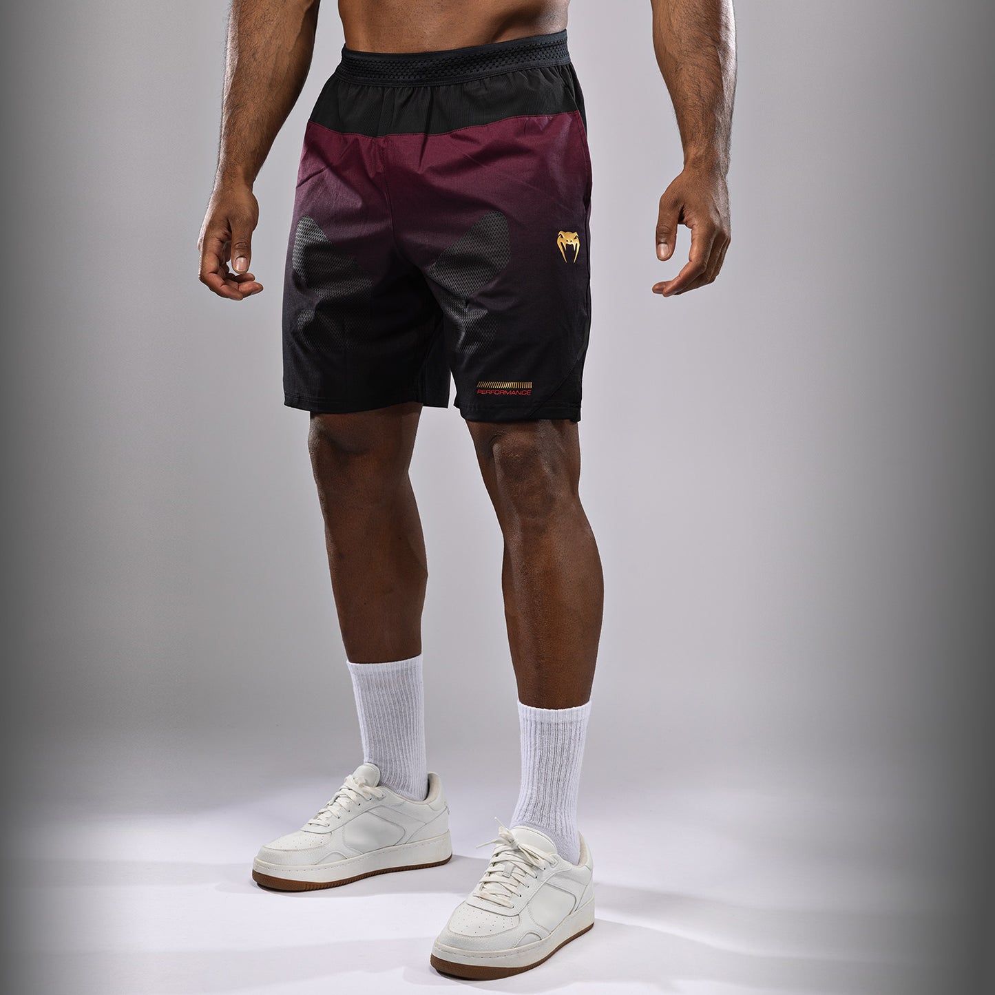 Venum Tactical XT Pantaloncini da allenamento - Nero/Borgogna/Oro