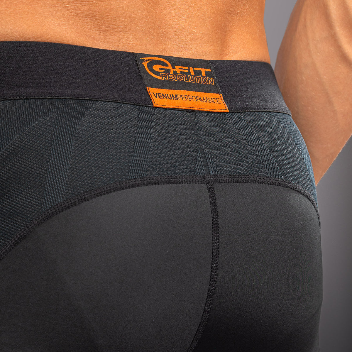 Venum G-Fit Revolution Leggings a compressione - Nero/Rame