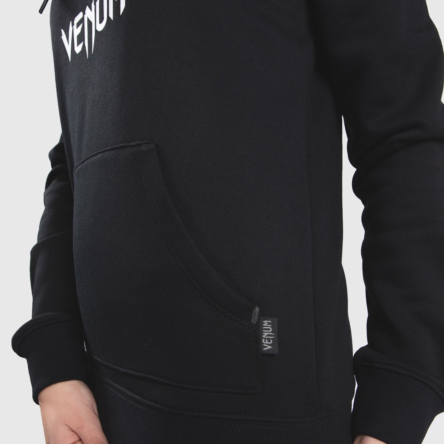 Felpa con cappuccio Venum Classic - Donna - Nero