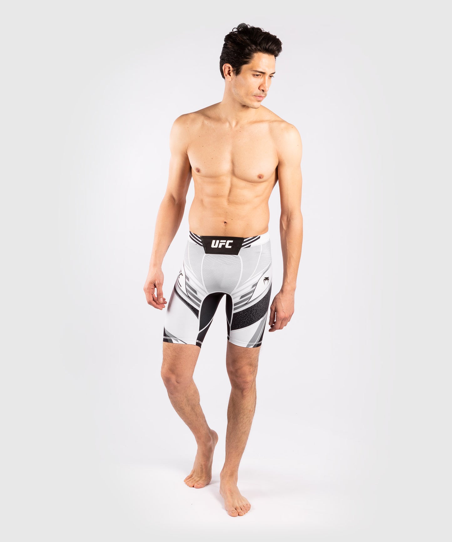 Pantaloncini da Vale Tudo Uomo UFC Venum Authentic Fight Night - Vestibilità Lunga - Bianco