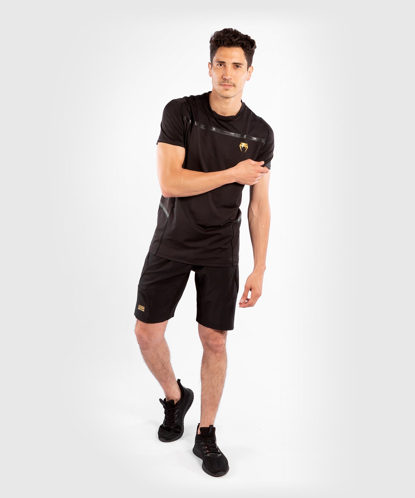 T-shirt Venum G-Fit Dry-Tech - Nero/Oro