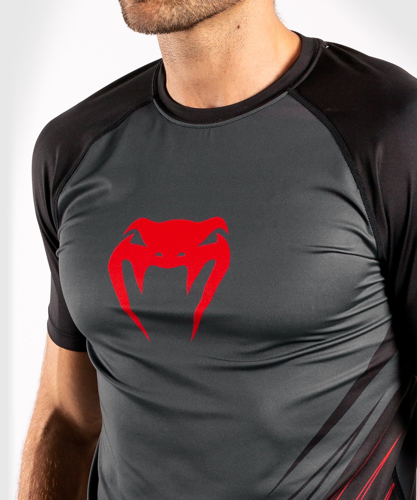 T-shirt Venum Contender 5.0 Dry-Tech - Nero/Rosso