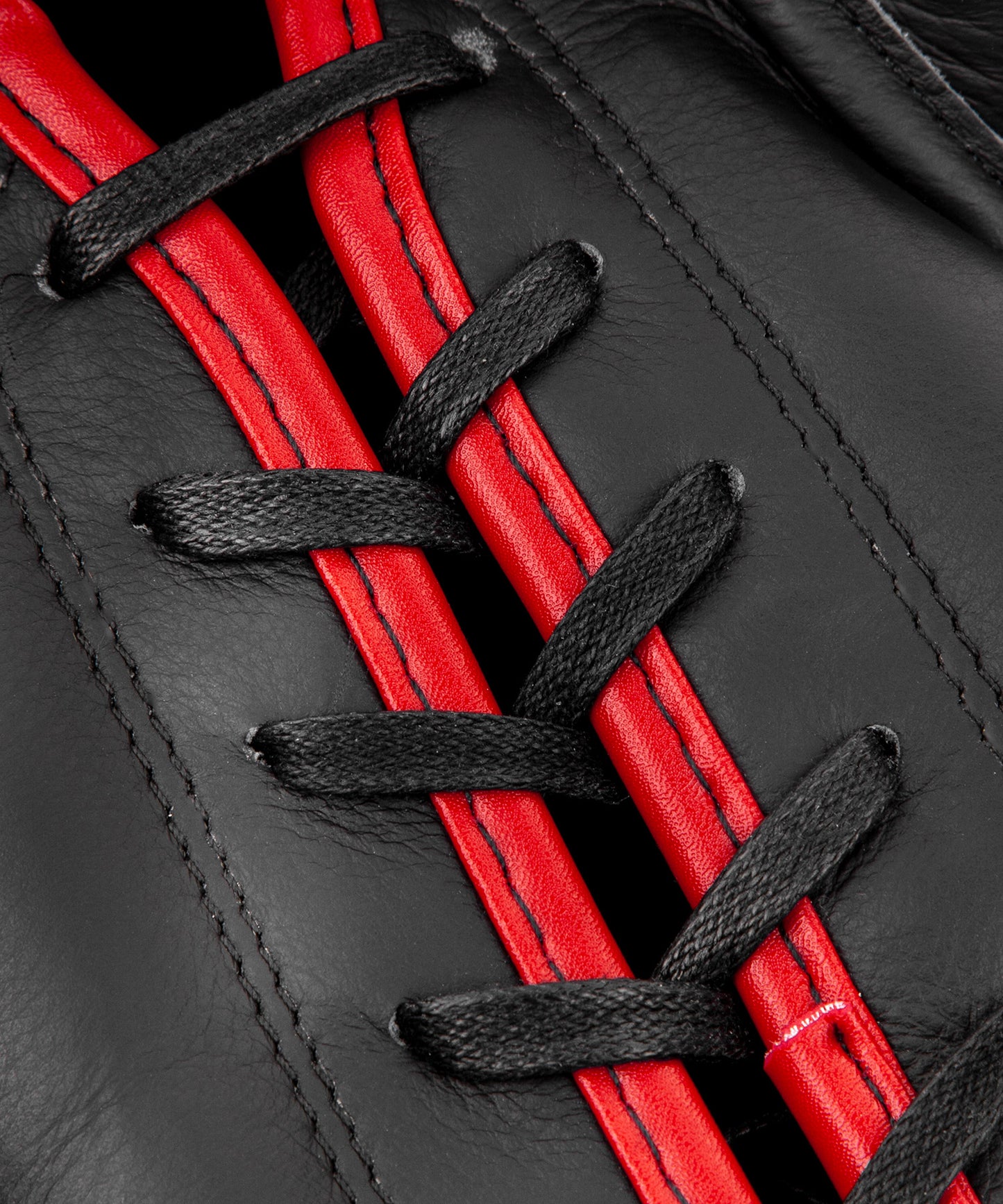 Guantoni da boxe professionali Venum Giant 2.0 – Lacci - Nero/Rosso