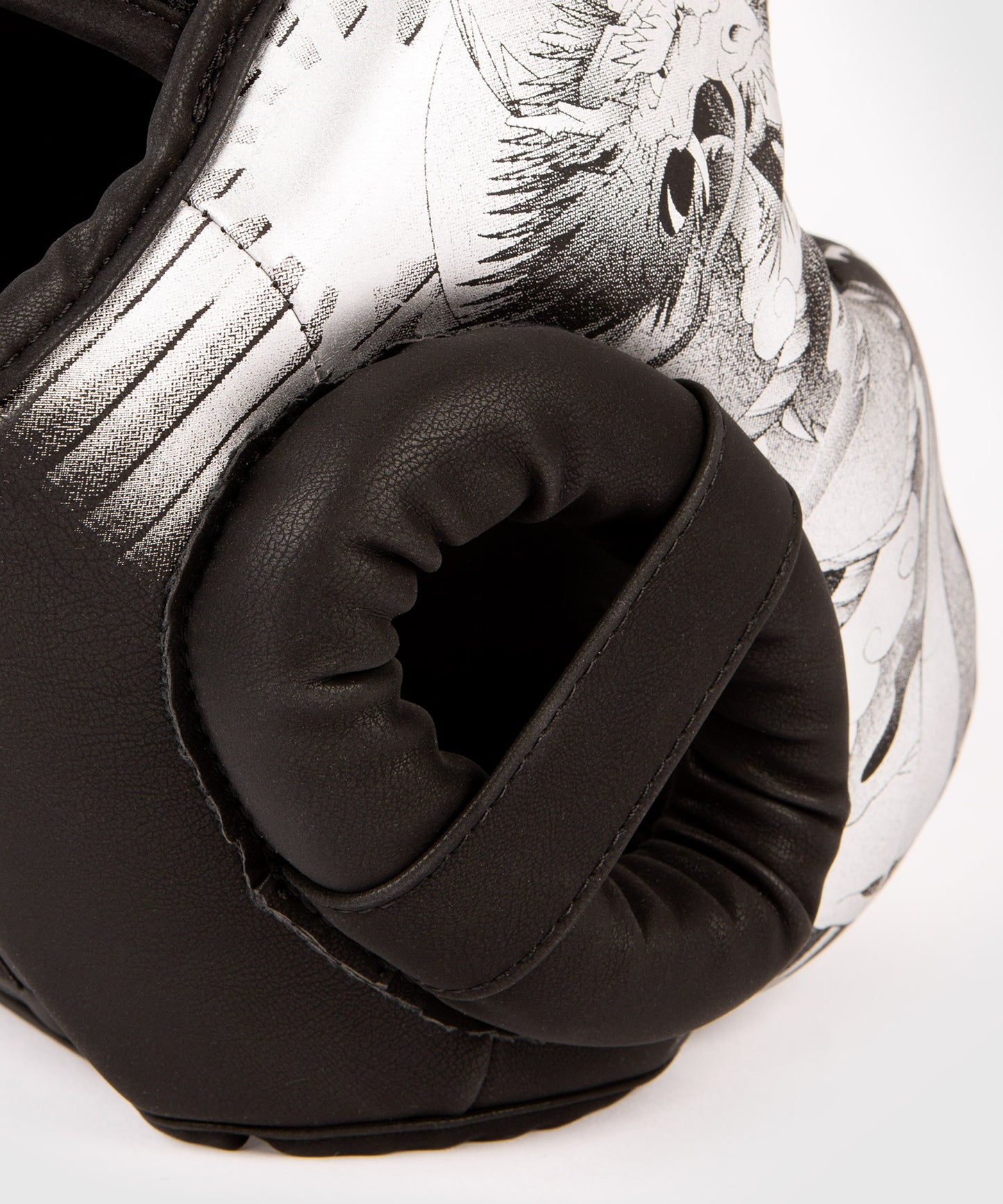 Casco da boxe Venum YKZ21 - Nero/Argento