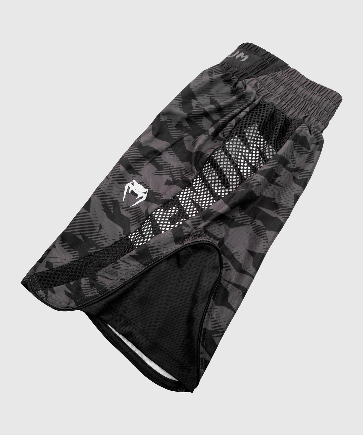 Pantaloncini da boxe Venum Elite - Camo/Neri