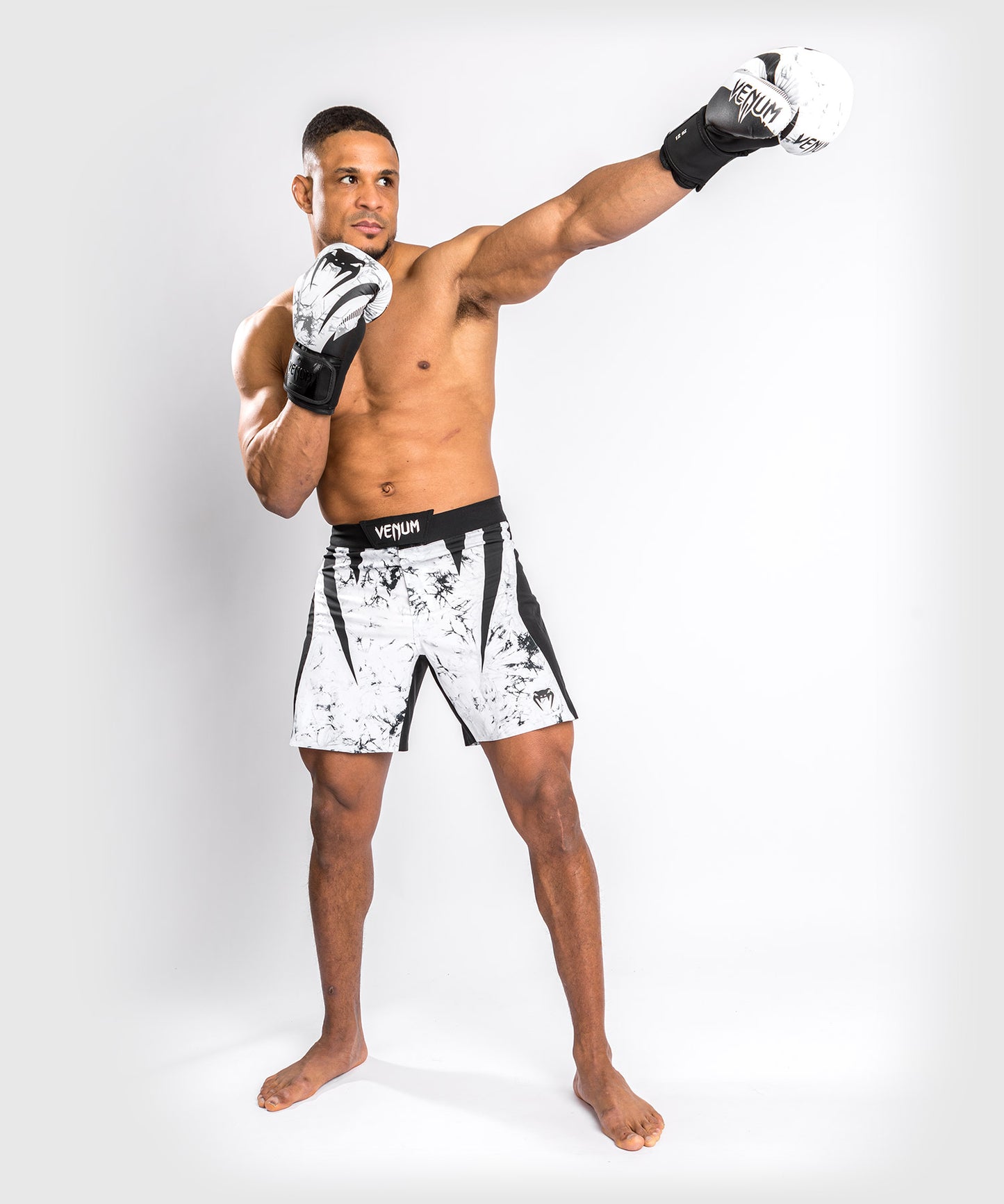 Pantaloncini da combattimento Venum G-Fit Marble - Marmo