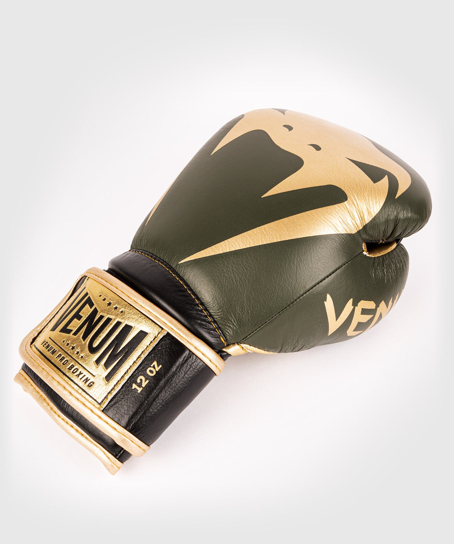 Guantoni da boxe professionali Venum Giant 2.0 – Velcro - Cachi/Oro
