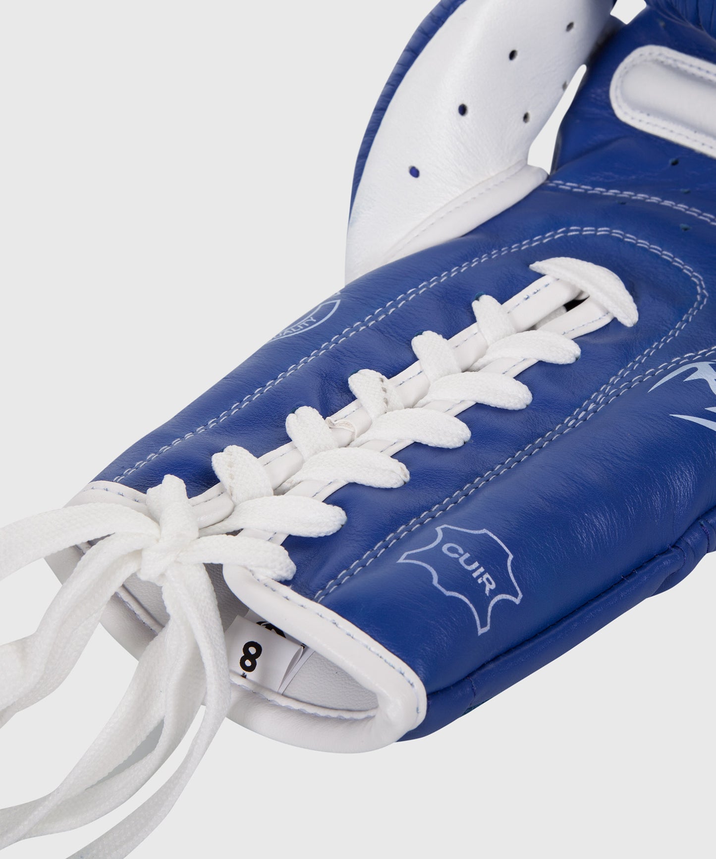 Guantoni da boxe Giant 3.0 Venum - Pelle nappa - con lacci - Blu