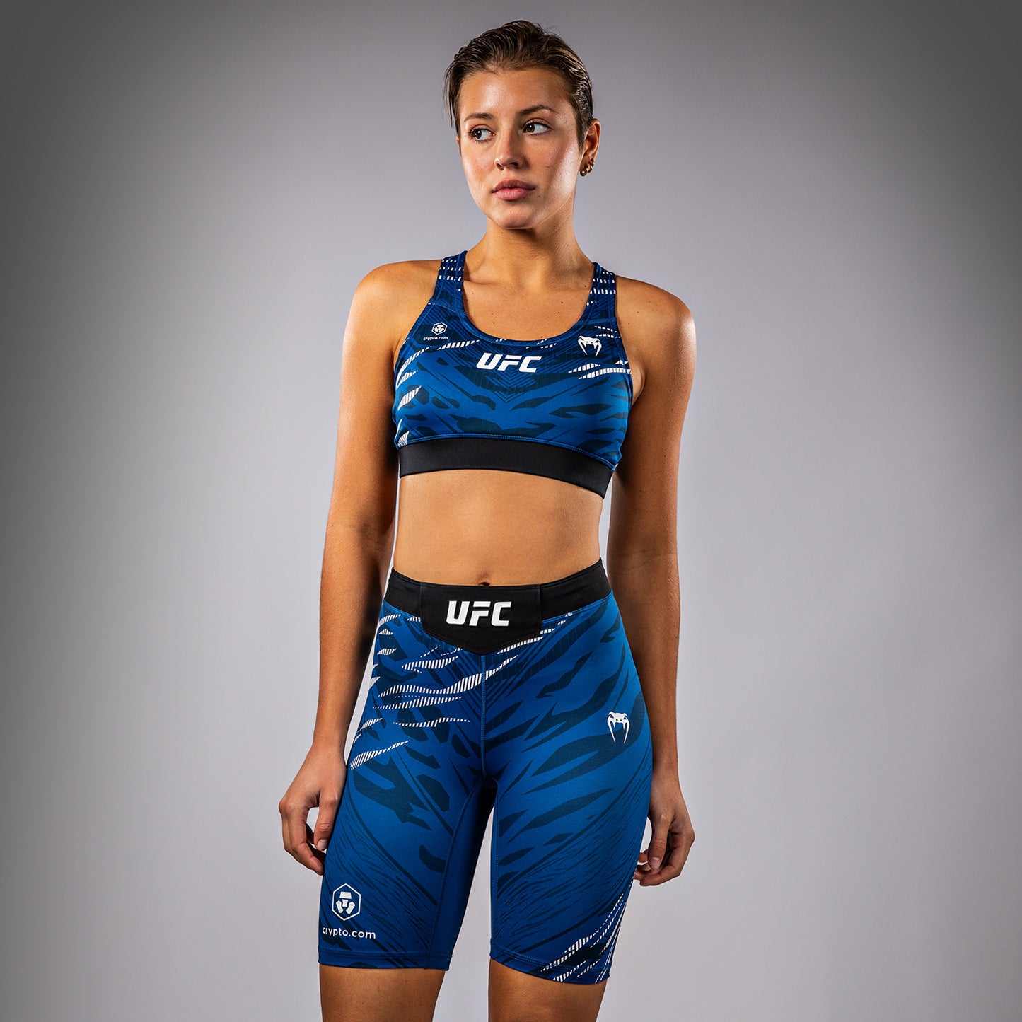 UFC Fusion by Venum Authentic Fight Night Reggiseno Sportivo per Donna - Blu