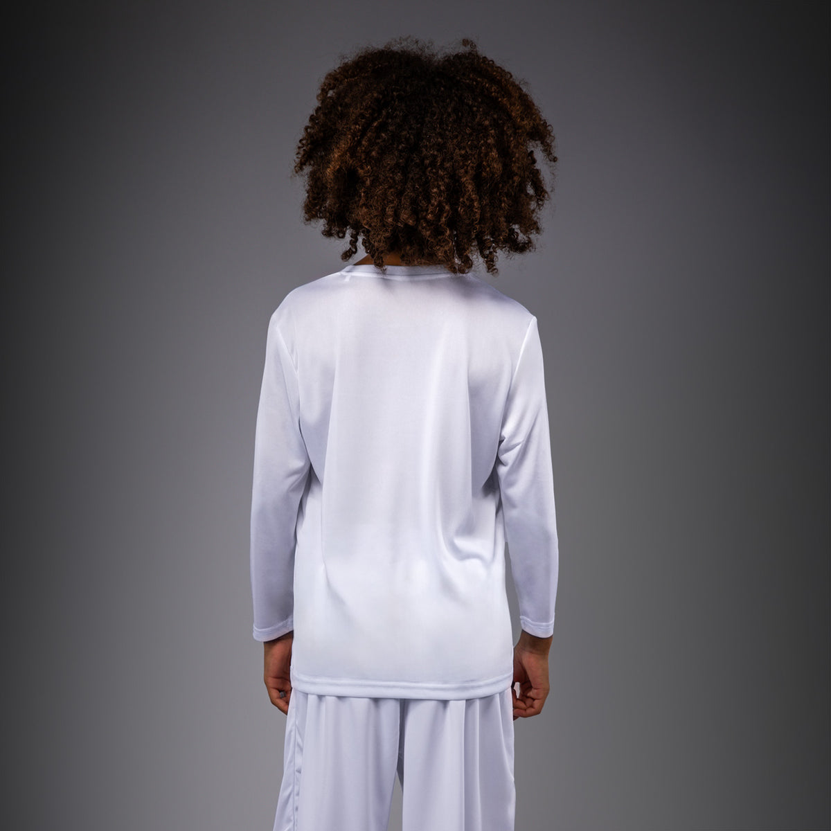 Venum Lineup Maglietta a Maniche Lunghe Per Bambini - Bianco/Nero