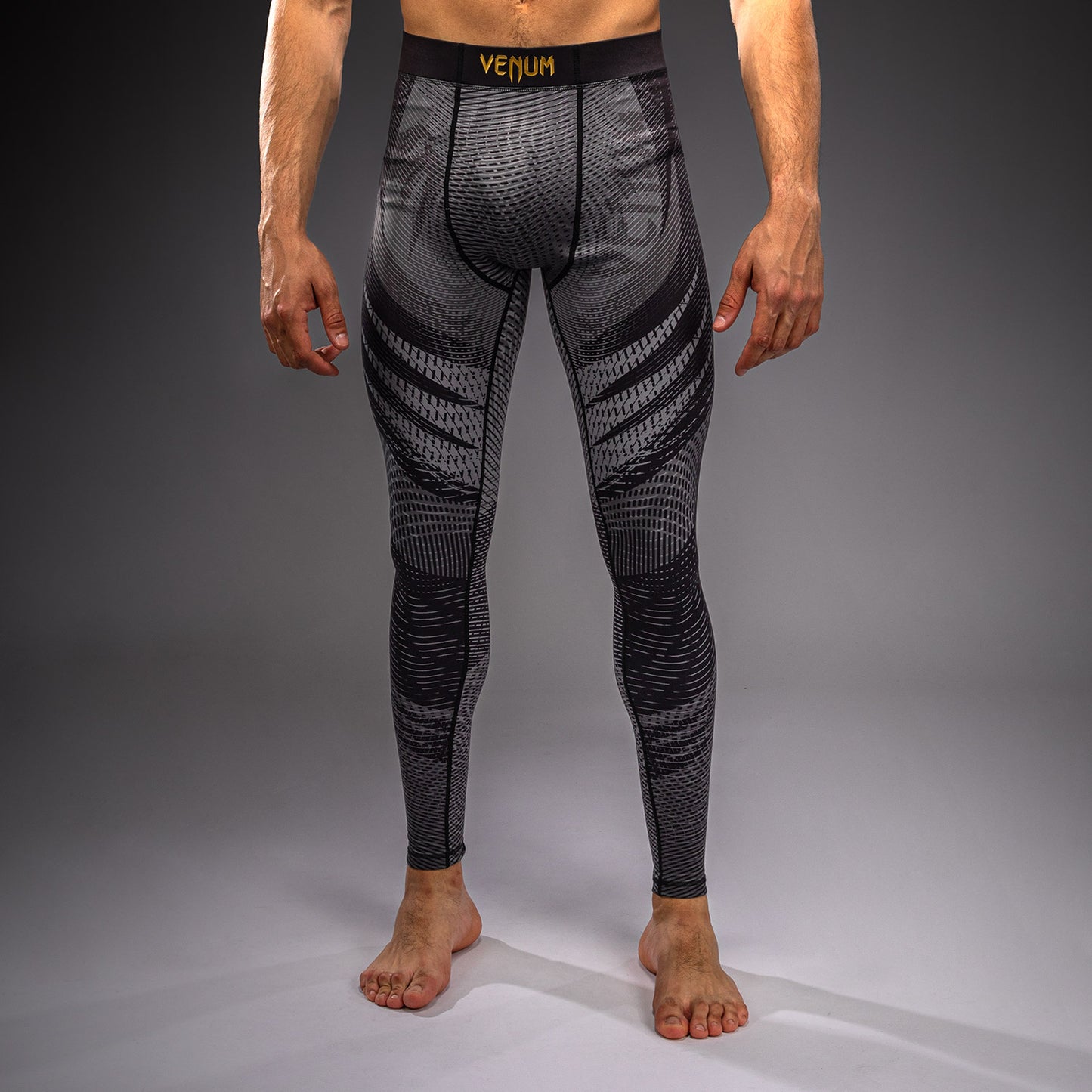 Venum Galactic 3.0 Spats - Nero/Oro