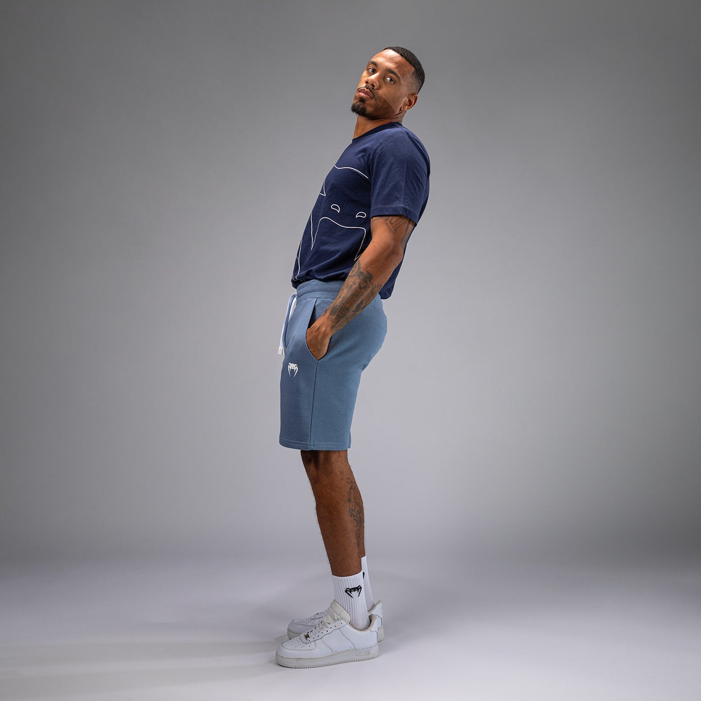 Venum Classic Pantaloncini da Uomo - Blu Ocean