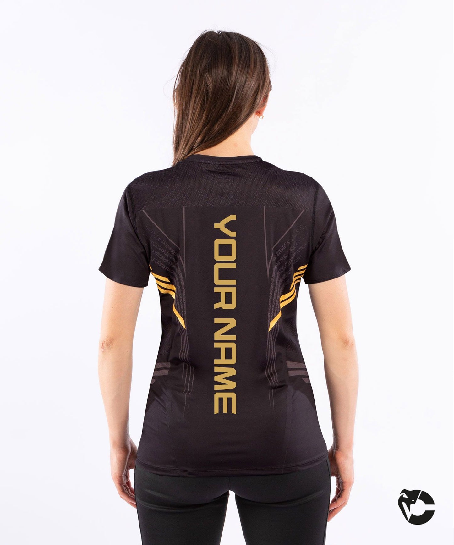 Maglia Tecnica Donna Personalizzata UFC Venum Authentic Fight Night - Campione
