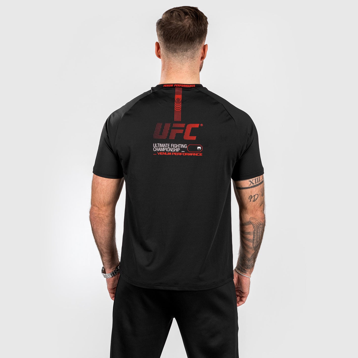 UFC Adrenaline by Venum Fight Week Maglietta Dry-tech da Uomo - Nero