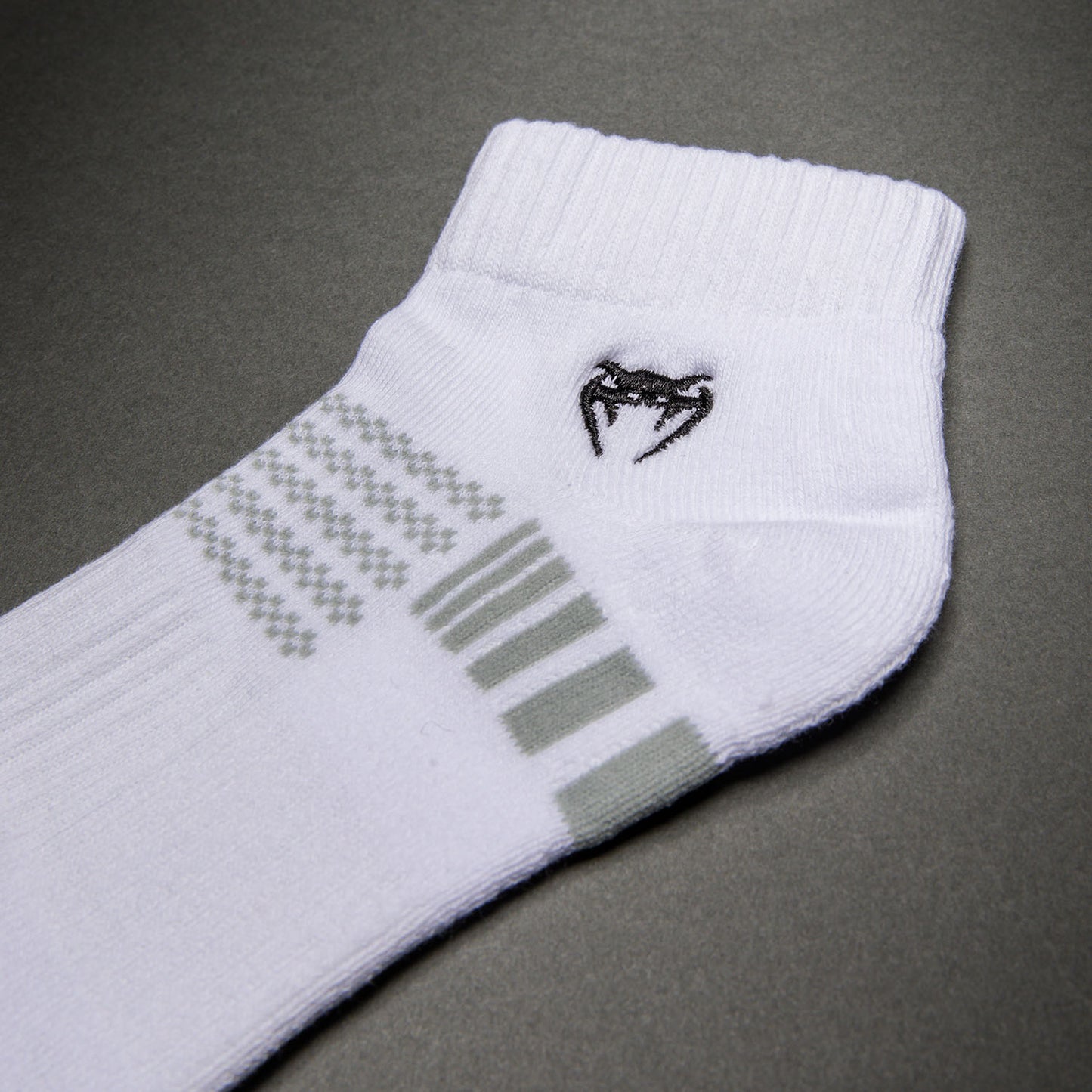 Venum Vector Calze Caviglia 3 Pezzi - Bianco/Grigio