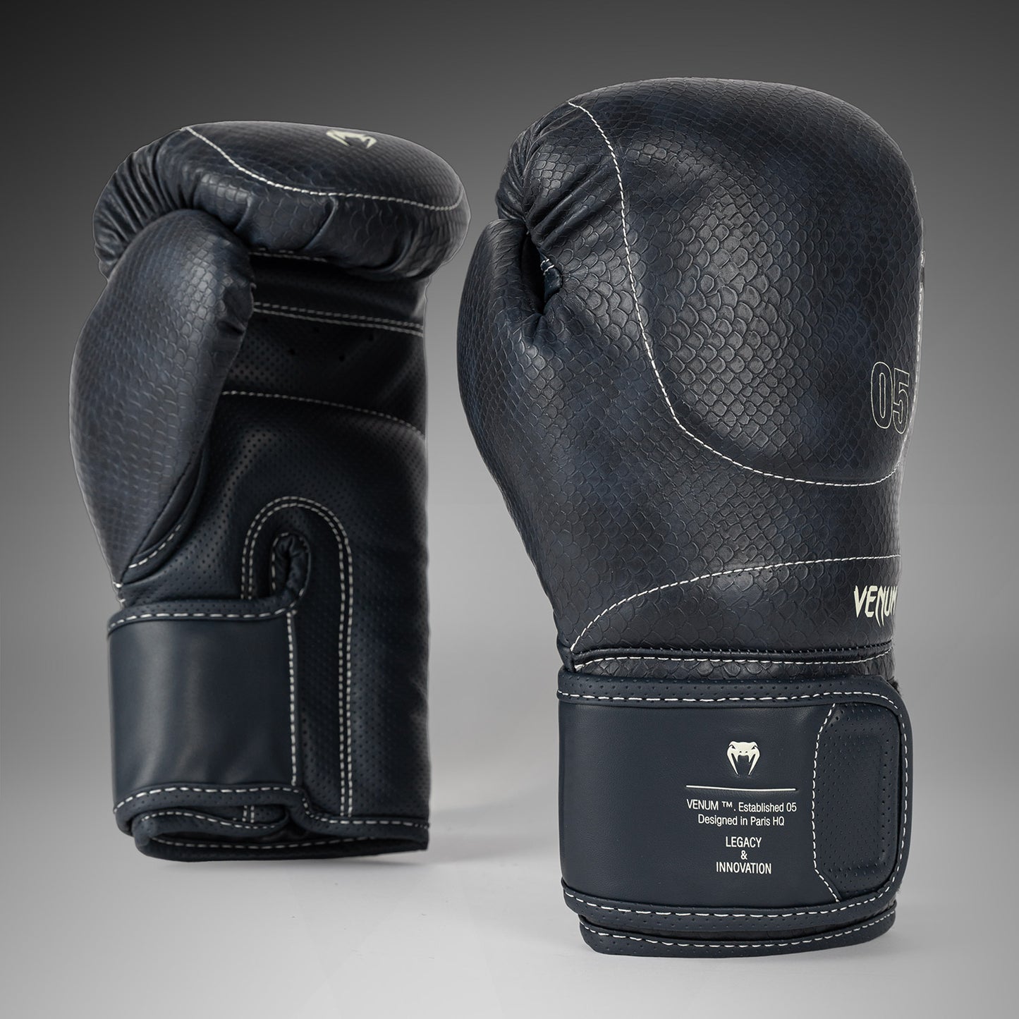Venum Impact Evo Scales Guanti da boxe – Blu Notte