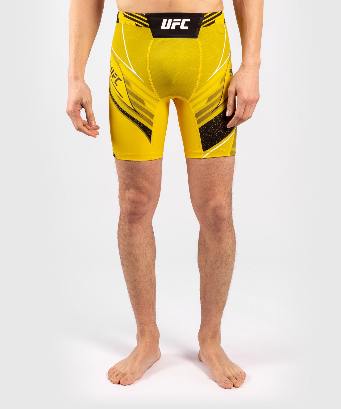 Pantaloncini da Vale Tudo Uomo UFC Venum Authentic Fight Night - Vestibilità Corta - Giallo