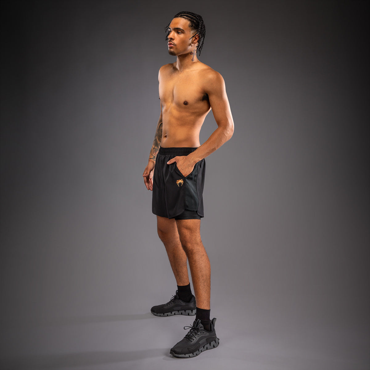 Venum G-Fit Revolution Pantaloncini da allenamento - Nero/Rame