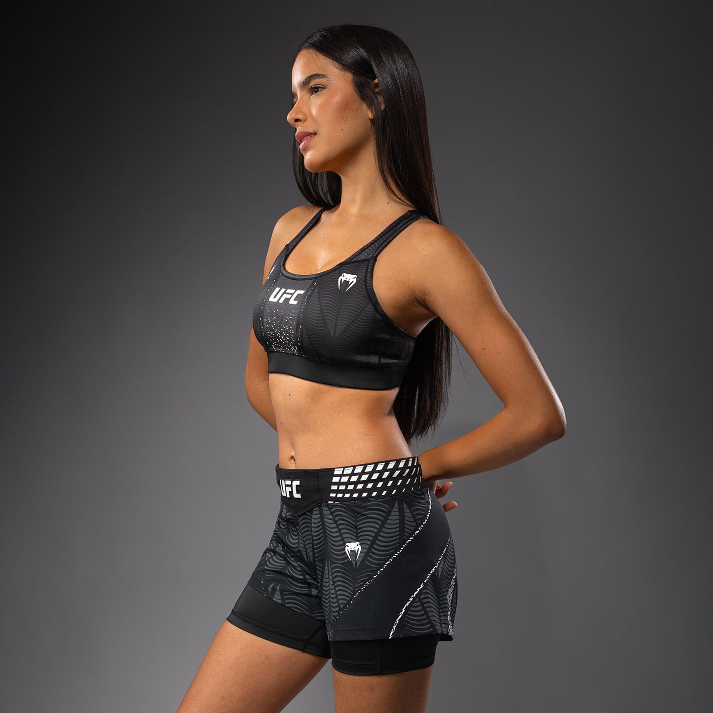 UFC Zenith by Venum Authentic Fight Night Reggiseno sportivo Donna - Nero