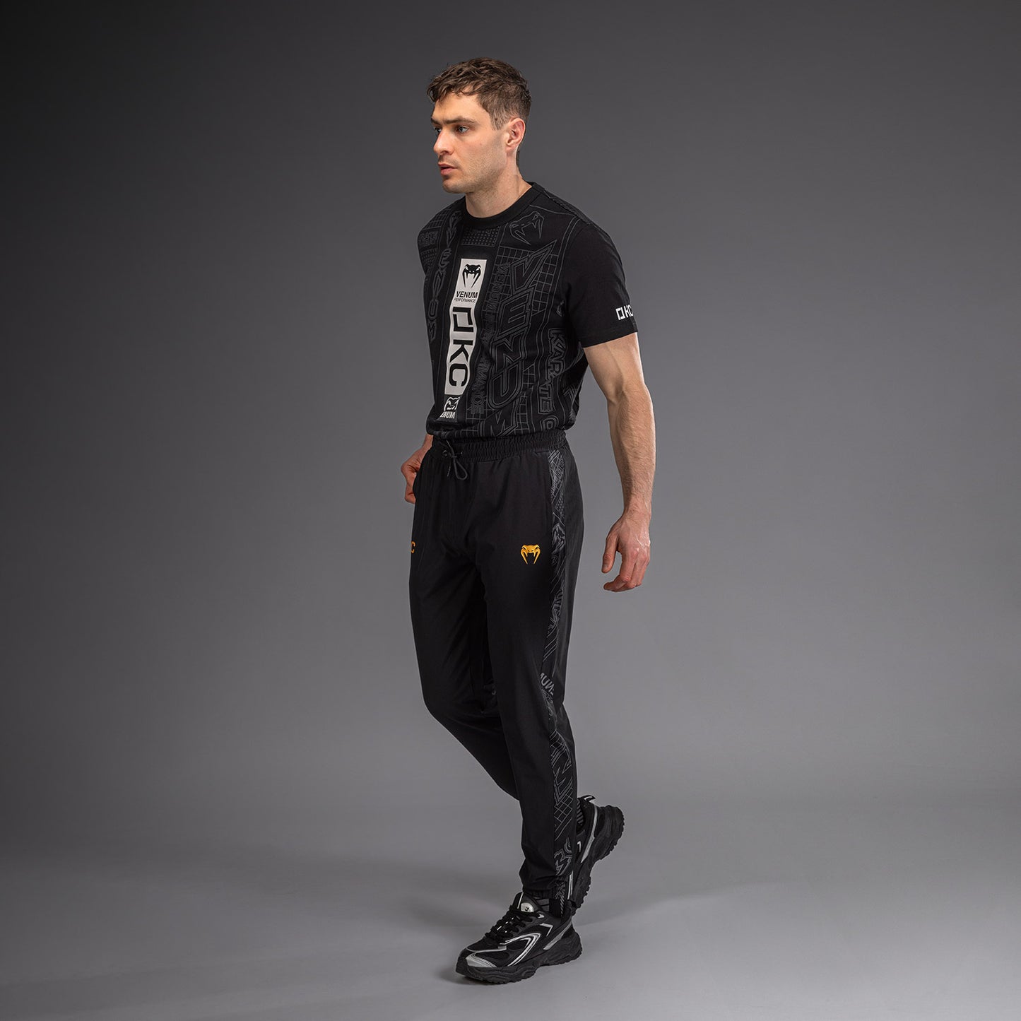 Karate Combat by Venum Pantaloni da Jogging – Nero/Grigio